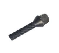 1x Radschraube M14x1,5 Kegelbund 60° 55mm schwarz Skoda, Enyaq iV, Enyaq iV 4x4,