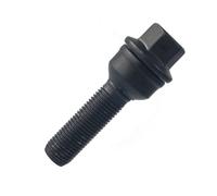 1x Radschraube M14x1.5 Kugelbund 2-teilig R14 45mm schwarz VW, ID. Buzz (EB), To