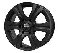 1x RC-DESIGN RC14 SUV schwarz klar matt (skm) 7.5Jx17 6x114.3 ET40