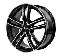 ALUFELGEN RCDESIGN, RC27, 6X16 ET45 5X100 57,1, SCHWARZ GLANZ VOLLPOLIERT