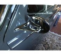 Universeller Oldtimer Außenspiegel - Chrom - 1 Stück passend für Fahrer- und Beifahrerseite~