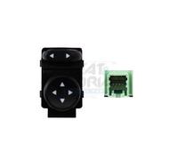 1x Schalter, Außenspiegelverstellung MEAT & DORIA 206198 passend für FIAT