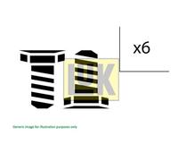 Schraubensatz, Schwungrad Schaeffler LuK 411 0233 10