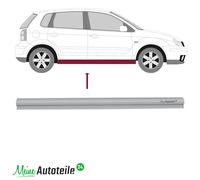 1x Schweller Reparaturblech für Volkswagen Polo 9N 2001-2009 / Rechts