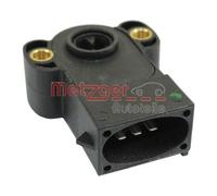1x Sensor, Drosselklappenstellung METZGER 0904015 passend für FORD