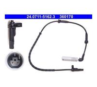 1x Sensor, Raddrehzahl ATE 24.0711-5162.3 passend für BMW