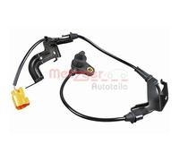 METZGER Sensor, Raddrehzahl 09001357 für HONDA, Hinterachse links
