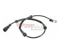 1x Sensor, Raddrehzahl METZGER 0900221 passend für OPEL RENAULT