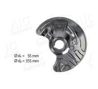 Aic Spritzblech, Bremsscheibe [Hersteller-Nr. 55195] für Mercedes-Benz