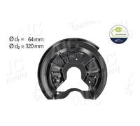 AIC Spritzblech, Bremsscheibe hinten links für Bremsscheiben Durchmesser-Ø272mm SKODA VW SEAT AUDI VAG 1T0615611B 56163