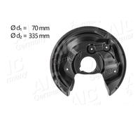 Aic Spritzblech, Bremsscheibe [Hersteller-Nr. 57841] für Skoda, VW