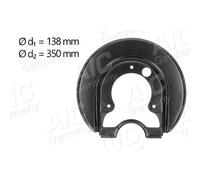 AIC Spritzblech, Bremsscheibe hinten links für SKODA VW SEAT AUDI VAG 57845
