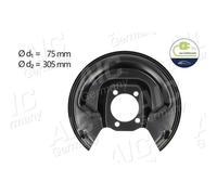 AIC Spritzblech, Bremsscheibe Hinten Rechts für TOYOTA Yaris 1.01.3 4WD 1.4 D 1.5 Hybrid 1.8 GRMN