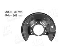 1x Spritzblech, Bremsscheibe AIC 58277 passend für TOYOTA
