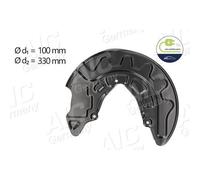 AIC Spritzblech, Bremsscheibe vorne links für Bremsscheiben Durchmesser-Ø312mm SKODA VW SEAT AUDI VAG 5Q0615311G 58777