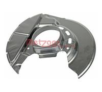 1x Spritzblech, Bremsscheibe METZGER 6115035 passend für BMW