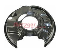 METZGER Spritzblech, Bremsscheibe 6115101 für MERCEDES-BENZ, Hinterachse links