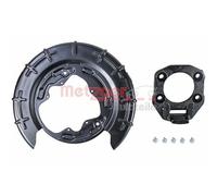 METZGER Spritzblech, Bremsscheibe 6115121 für HYUNDAI KIA, Hinterachse links