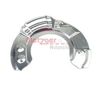 1x Spritzblech, Bremsscheibe METZGER 6115159 passend für BMW