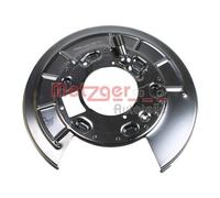 METZGER Spritzblech, Bremsscheibe 6115179 für LAND ROVER, Hinterachse links