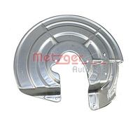 METZGER Spritzblech, Bremsscheibe 6115271 für CITROËN, Hinterachse links
