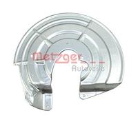 METZGER Spritzblech, Bremsscheibe 6115272 für CITROËN, Hinterachse rechts