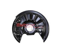 1x Spritzblech, Bremsscheibe METZGER 6115473 passend für AUDI SEAT SKODA VW