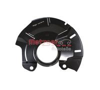Spritzblech, Bremsscheibe METZGER 6115525 für HYUNDAI KIA, Vorderachse links
