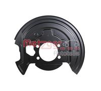 1x Spritzblech, Bremsscheibe METZGER 6115592 passend für NISSAN