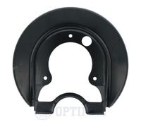 OPTIMAL Spritzblech Bremsscheibe BSP-1025L hinten links schwarz für Skoda VW Seat Audi