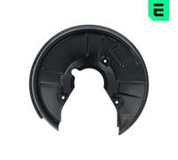1x Spritzblech, Bremsscheibe OPTIMAL BSP-1038R passend für AUDI SEAT VW