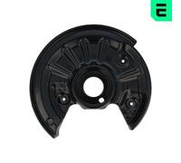 1x Spritzblech, Bremsscheibe OPTIMAL BSP-1073L passend für AUDI SEAT SKODA VW