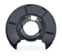 1x Spritzblech, Bremsscheibe OPTIMAL BSP-5004L passend für BMW