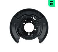 Optimal Spritzblech Bremsscheibe BSP-9018R hinten rechts schwarz für Lexus Toyota