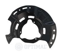 1x Spritzblech, Bremsscheibe OPTIMAL BSP-9826L passend für HYUNDAI KIA