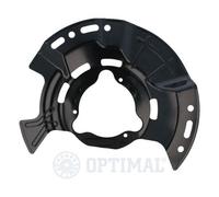 1x Spritzblech, Bremsscheibe OPTIMAL BSP-9827L passend für HYUNDAI KIA