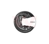 VAN WEZEL Ankerblech 0334373 Spritzblech hinten links passend für VW Tiguan Passat Audi Skoda