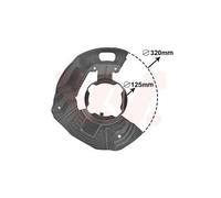 1x Spritzblech, Bremsscheibe VAN WEZEL 0639372 passend für BMW