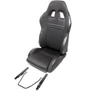 TA TECHNIX SPORTSITZ HALBSCHALENSITZ FAHRERSITZ SCHWARZ VERSTELLBAR LINKS