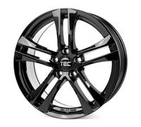Alufelge TEC SPEEDWHEELS SPEEDWHEELS AS4 Einteilig Schwarz Glanz (BG) 8.00 x 18 ET 45.00 5x120.00 Wintertauglich