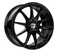1x TOMASON TN1 black painted 8.0Jx18 5x120 ET45
