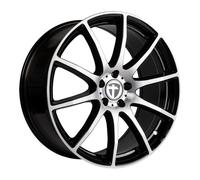 Alufelge TOMASON TN1 FLOW Einteilig Black Polished 9.00 x 20 ET 45.00 5x120.00