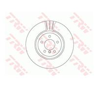 1x TRW Bremsscheibe DF6624S BMW 5 E60 E61 BMW 6 E 63 E64