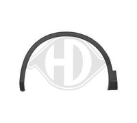 DIEDERICHS Verbreiterung, Kotflügel Schwarz Vorne Links (2256063) für VW Tiguan