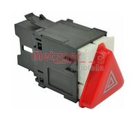 Metzger Autoteile Warnblinkschalter 0916328 für VW & SKODA (VAG)