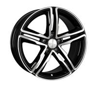 1x WHEELWORLD-2DRV WH11 schwarz hochglanzpoliert 8.5Jx19 5x112 ET35