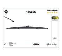 SWF Scheibenwischer 1 Bügelwischblatt Fahrerseitig (116606) für Renault 25 Stilo