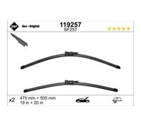 SWF Wischblatt ORIGINAL VISIOFLEX SET 119257 vorne für MINI