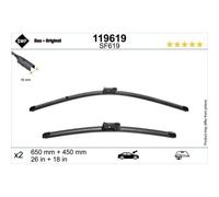 SWF Wischblatt Scheibenwischer DAS ORIGINAL SET 119619 für KIA SPORTAGE 5 NQ5