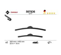 1x Wischblatt SWF 507836 passend für
